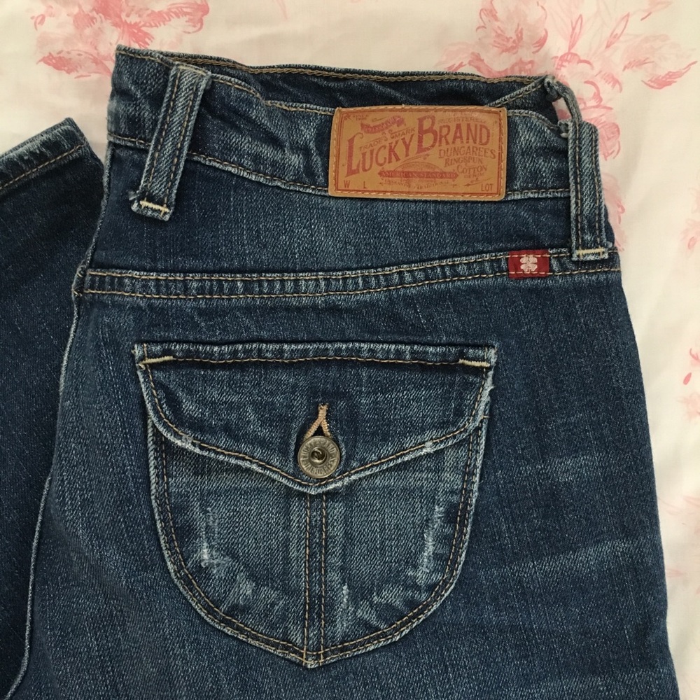 Lucky Brand Sweet n Low Crop Jeans